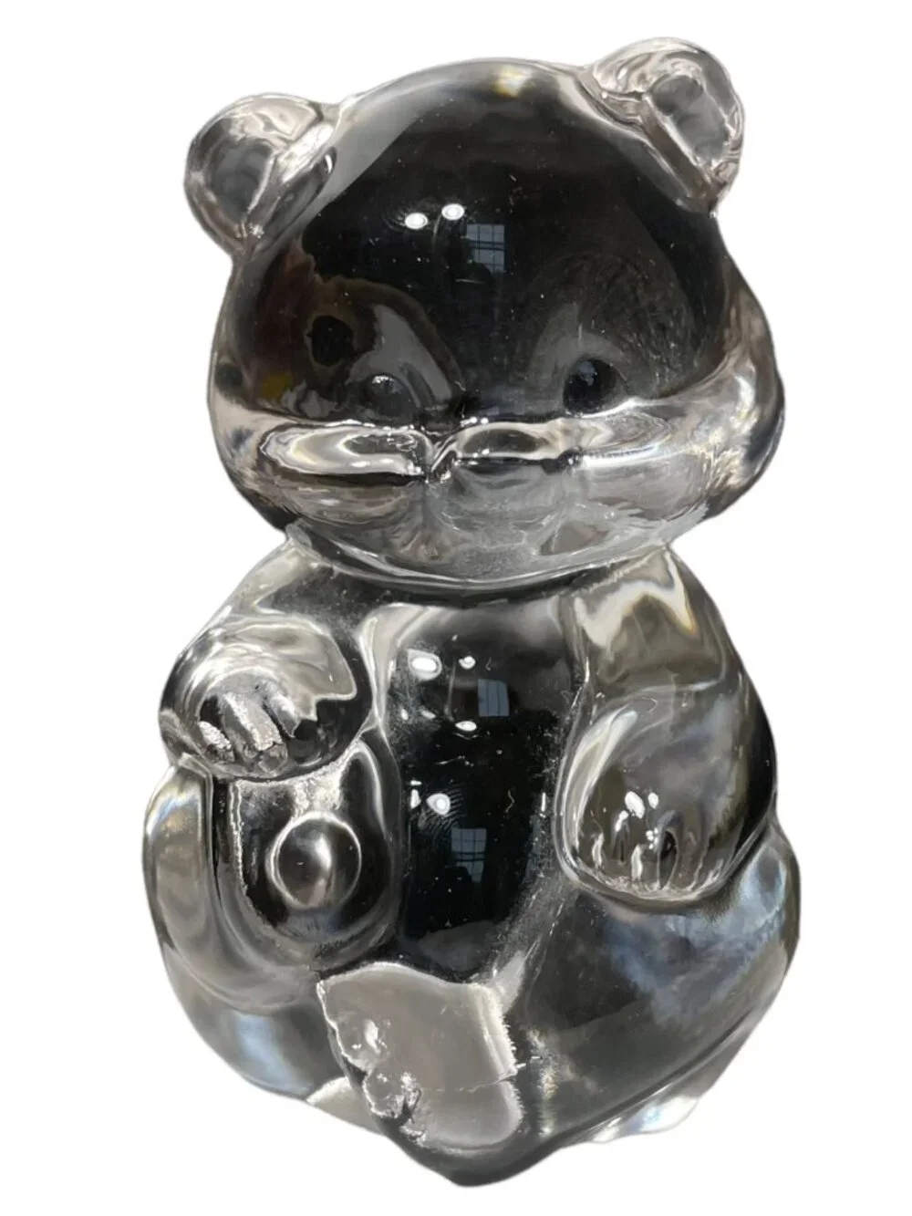 Crystal Bear Figurine 3.5